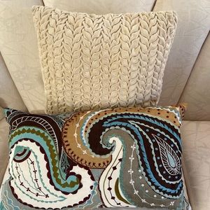 Pier 1 pillows